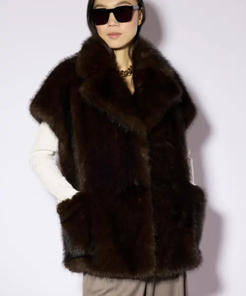 Alternative view of Gilet Rian - Liviana Conti
